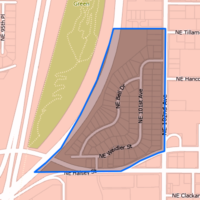 map of Woodland Park