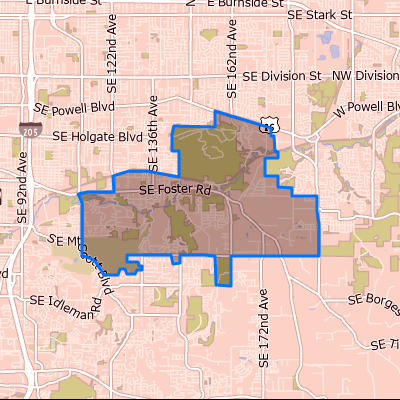 Map of Pleasant Valley
