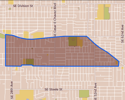 map of Creston-Kenilworth